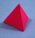 Red Tetrahedron